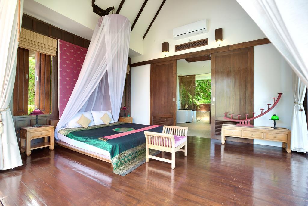 Villa Thai Teak - Panoramic Sea & Sunset Views Koh Samui Phòng bức ảnh