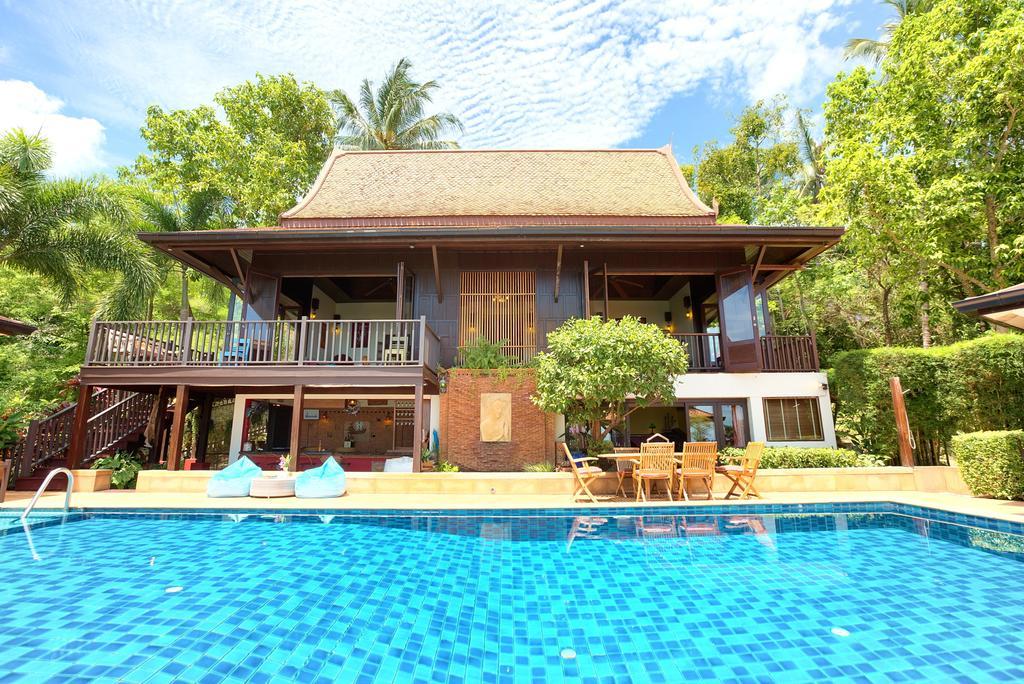 Villa Thai Teak - Panoramic Sea & Sunset Views Koh Samui Phòng bức ảnh