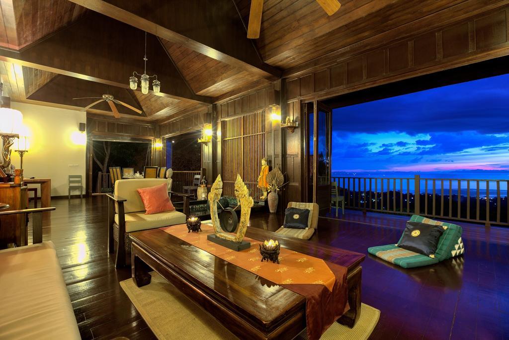 Villa Thai Teak - Panoramic Sea & Sunset Views Koh Samui Phòng bức ảnh